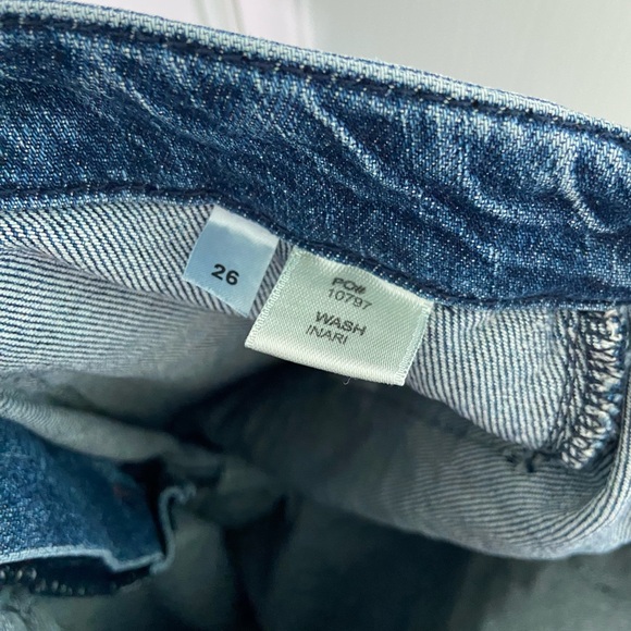 REFORMATION HIGH RISE STRAIGHT PATCH POCKET JEAN - Picture 3 of 3